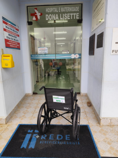 Entrega de Cadeira de Rodas - Filial Alto Vale