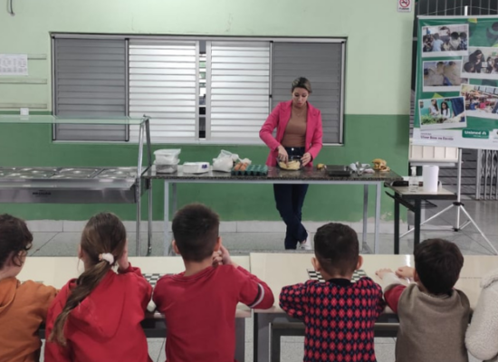 Oficina de Nutrição na Filial Alto Vale